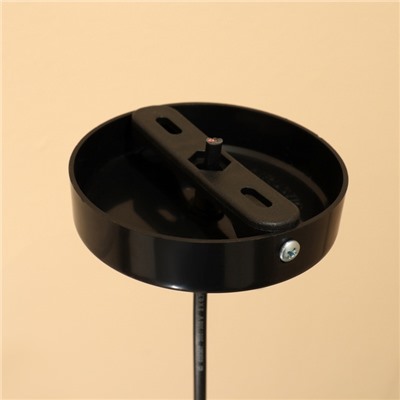 Светильник потолочный из ротанга «Агус», 1×120 Вт, Е27, 23×23×30 см