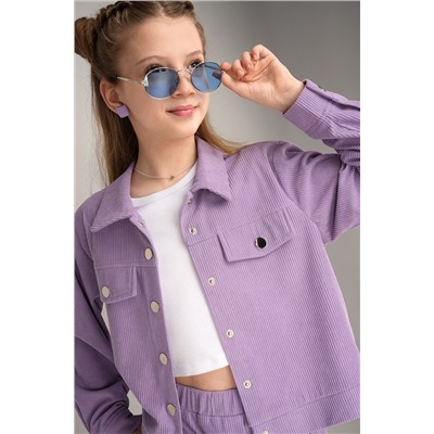 Вельветовый костюм для девочки Happyfox