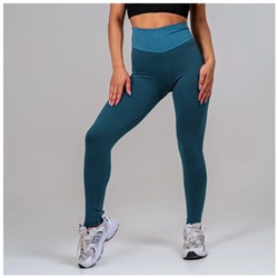 Легинсы спортивные женские ONLYTOP, размер S, изумрудные