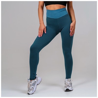 Легинсы спортивные женские ONLYTOP, размер S, изумрудные