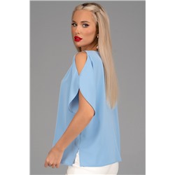 Блузка Аура (голубой)