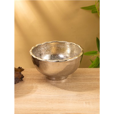 Чаша, 16×16×9 см, алюминий