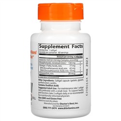 Doctor's Best, Real Krill, 350 мг, 60 капсул