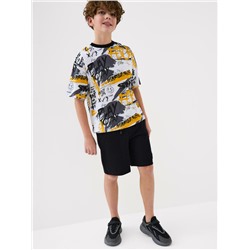 Комплект трикотажный для мальчиков: фуфайка (футболка), шорты