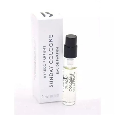 BYREDO SUNDAY COLOGNE edp 2ml пробник