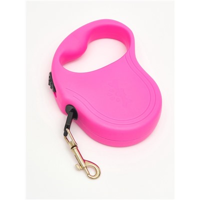 Рулетка «Следы», 3 м, до 10 кг, розовая