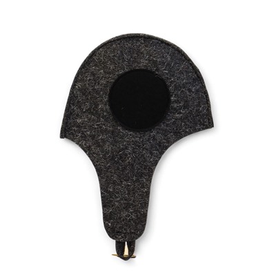 Шапка для бани и сауны «Танкист», полиэфир 70%, шерсть 30%