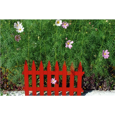 Забор декоративный № 1 (терракот)