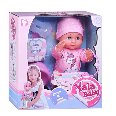 Пупс "Света" (пьет, писает) с аксессуарами, в коробке