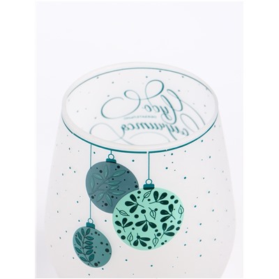 Стакан стеклянный новогодний «Чудо обязательно случится», 620 мл