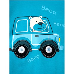 Джемпер детский трикотажный для мальчиков (футболка с длинными рукавами)