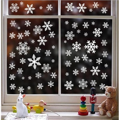 Наклейки на окна ДВУСТОРОННИЕ. 9листов