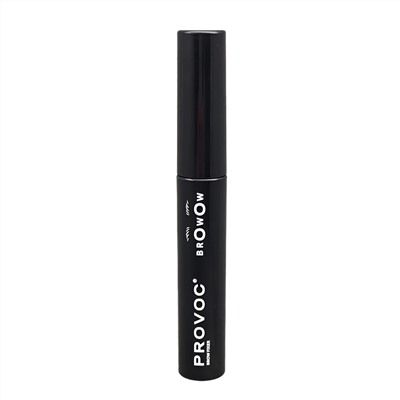 Provoc Стойкий гель для фиксации формы бровей / Browow Brow Fixer 20 Dark Brown, темно-коричневый, 2,3 мл 25130
