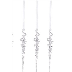 61117 Сосульки на елку прозрачные НАТАЛИ, 1205496