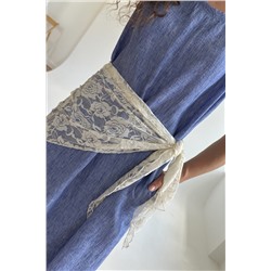 Платье  URBAN092/01/Синий меланж