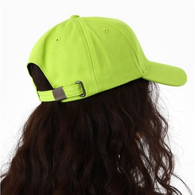 Кепка «Молодость все простит», зелёная, р-р 56