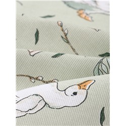 Фартук «Доляна» Divine day, зеленый, 60×70 см, 100% хлопок, рогожка 164 г/м²