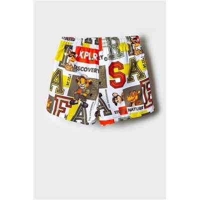 Шорты текстильные плавательные для мальчиков, средней длины PLAYTODAY, 1239579