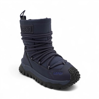 Сапоги мембранные на меху 1341-4В синие