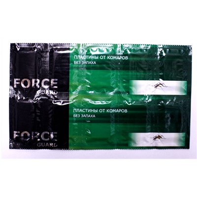 FORCE пластины от ком.б/зап.ЗЕЛЁНЫЕ