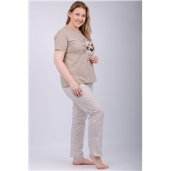 Пижама Вивианна 2 (Белый/беж)