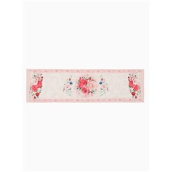 Дорожка Этель «Розы», 40×146 см, 100% хлопок, саржа 190 г/м²