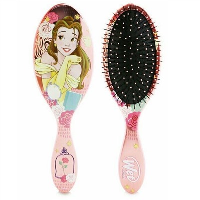 Wet Brush Расчёска для спутанных волос принцесса Белль / Disney Princess Wholehearted Bell BWRDISITWHHBE, светло-розовый