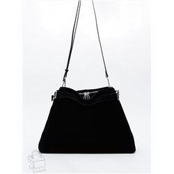 Сумка женская кожаная 6149Q black Polina&Eiterou в Новосибирске