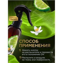 Парфюмированный интерьерный спрей Антитабак «Сицилийский бергамот»