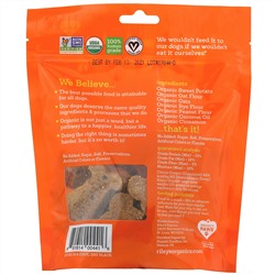 Riley’s Organics, Лакомства для собак, большая косточка, рецепт с бататом, 142 г (5 унций)