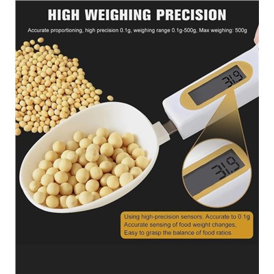 Электронные кухонные весы FEB.WIND с мерной ложкой