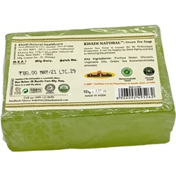 Khadi Natural Мыло "С зеленым чаем" 125 г