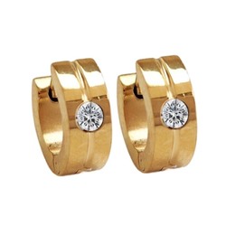 Серьги из стали