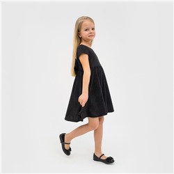 Платье нарядное для девочки KAFTAN, размер 86-92 см, чёрное