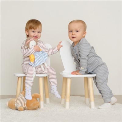 Комбинезон Крошка Я, BASIC LINE, рост 62-68 см, полоска бежевая