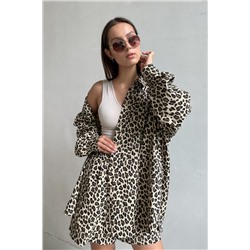 Костюм  DENIM066/01/Леопард