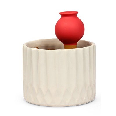 Ороситель «Кувшинчик», 11.5×6.5 см, керамика, набор 4 шт., МИКС