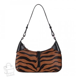 Сумка женская кожаная 3627VG zebra stripe Vitelli Grassi