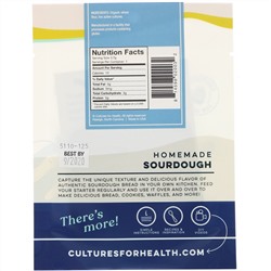 Cultures for Health, Sourdough, Whole Wheat, 1 Packet, .13 oz (3.7 g)