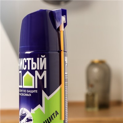 Аэрозоль от насекомых «Чистый дом» супер Универсальный, двойное распыление 600 мл