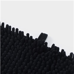 Коврик для дома LaDо́m, букли, плотность 1400 г, 50×80 см, графитовый