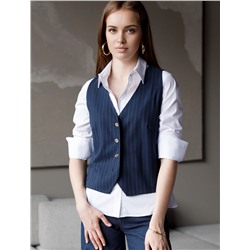 Жилет из костюмной ткани