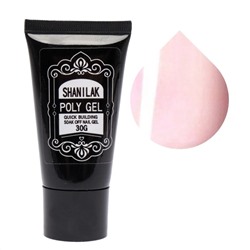 SHANILAK Полигель для наращивания ногтей 021, розовый беж 11574