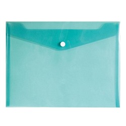 Папка с кнопкой  B5 180мкм 280х210мм зеленая PK65A5G inФОРМАТ