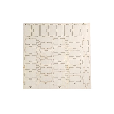 Адвент - календарь «Конструктор новогодний», 31 задание