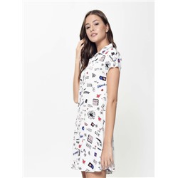 Платья CONTE LPL 889 Легкое платье-рубашка с яркими рисунками