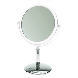 Dewal Зеркало настольное MR-417, 15 x 21,5 см, серебристый 3372