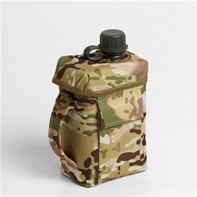 Фляжка туристическая Adventure, 2 л, с чехлом, мультикам