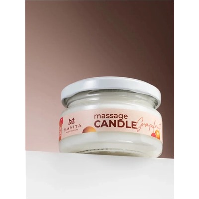 MANITA Свеча массажная / Grapefruit, 100 мл 28136