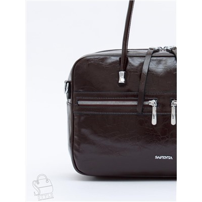 Сумка женская  51166SL coffee Velina Fabbaino-Safenta в Новосибирске